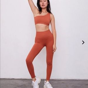 SET Active Rust Leggings
